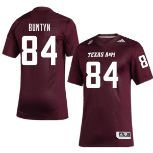 Blake Buntyn Aggies Men College Football #84 Alumni Jersey - Maroon