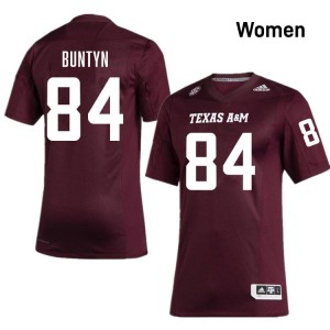 Blake Buntyn Aggies Women's College Football #84 High School Jersey - Maroon