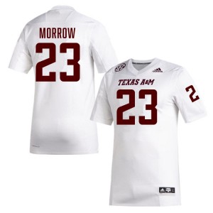 Jamarion Morrow Aggies #23 Player Men College Football Jerseys - White