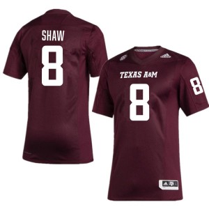 Jordan Shaw Texas A&M 2025 College Football #8 Men's Jerseys - Maroon