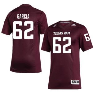 Marcus Garcia TAMU College Football Limited #62 Mens Jerseys - Maroon