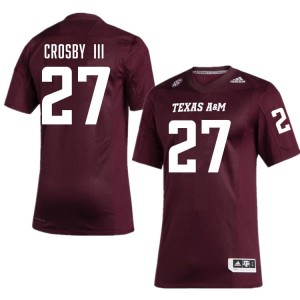 Ronnie Crosby III Texas A&M Men's College Football #27 2025 Jerseys - Maroon